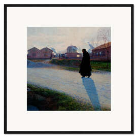 Framed art print Suburb, 1920