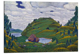 Magnettafel Bühnenbildentwurf zu "Le Sacre du Printemps", Frühling in der Natur, 1909