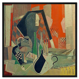 Gerahmter Kunstdruck Komposition im Atelier, AMA MU, 1936
