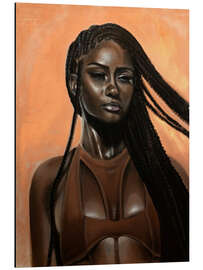 Magnettafel Bronze Girl