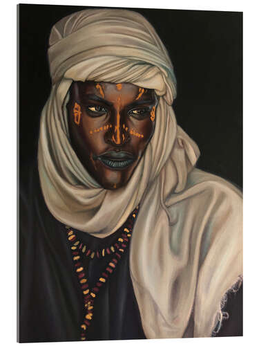 Acrylglasbild Tuareg