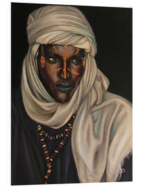 Foam board print Tuareg