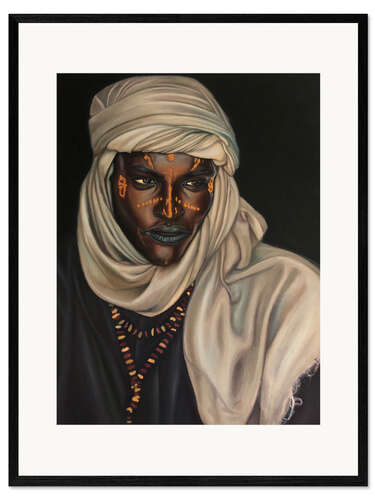 Framed art print Tuareg