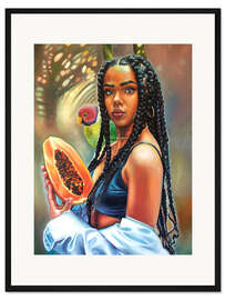 Gerahmter Kunstdruck Aayla