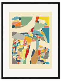 Gerahmter Kunstdruck Tourist