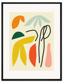 Gerahmter Kunstdruck Komposition