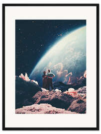 Gerahmter Kunstdruck Often Mistaken for Absent