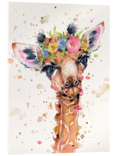 Cuadro de metacrilato Little Giraffe