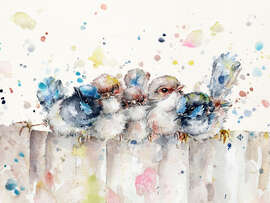 Magnettafel Die Bande ist zurück in der Stadt