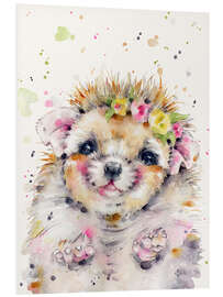 Foam board print Little Hedgehog