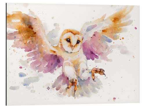 Tableau en aluminium Twilight Owl