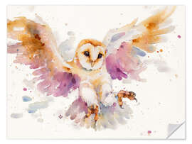 Sticker mural Twilight Owl