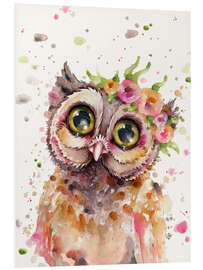 Foam board print Little Owl