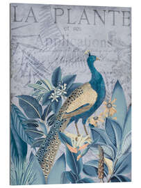 Gallery print Peacock in the tropics