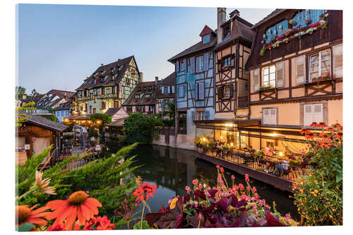 Akryylilasitaulu La Petite Venise in Colmar in Alsace, France