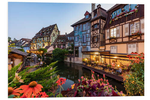 PVC-taulu La Petite Venise in Colmar in Alsace, France