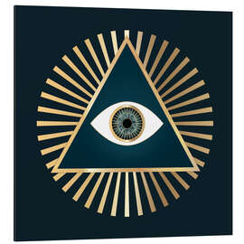 Tableau en aluminium Third Eye