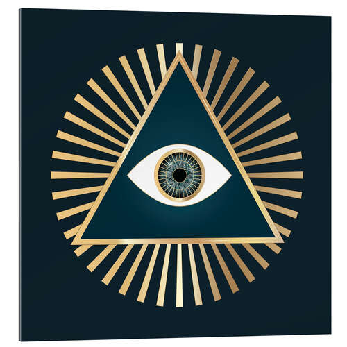 Quadro em plexi-alumínio Third Eye