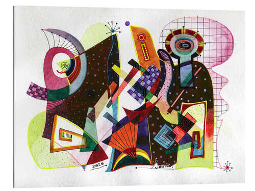 Galleriprint Vibrant Life of Geometric Shapes