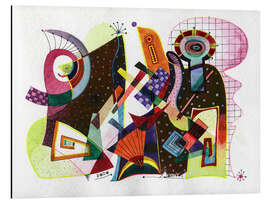 Magnettafel Lebendiges Leben geometrischer Formen