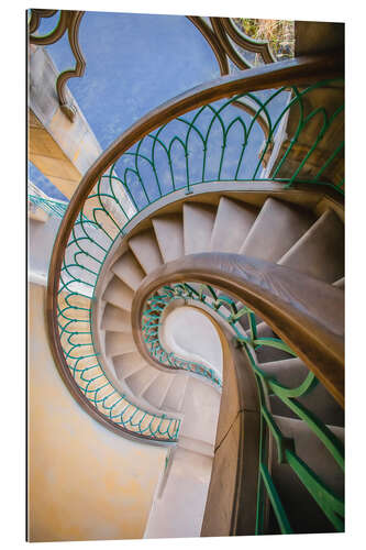 Gallery Print Wendeltreppe mediteran