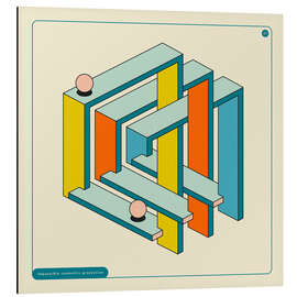 Magnettafel Unmögliche Geometrie I