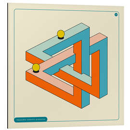 Magnettafel Unmögliche Geometrie IV