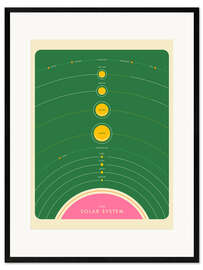 Framed art print Solar System III