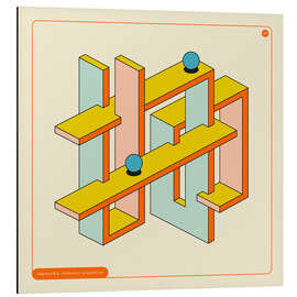 Magnettafel Unmögliche Geometrie II