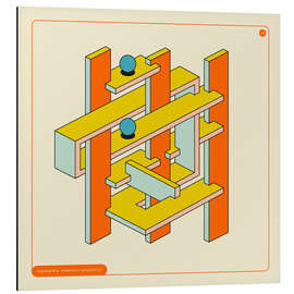 Magnettafel Unmögliche Geometrie III