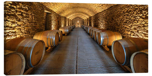 Canvas print Wine Cellar in Tuscany