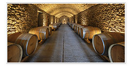 Wall print  Wine Cellar in Tuscany - Markus Lange