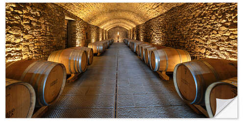 Wall sticker Wine Cellar in Tuscany