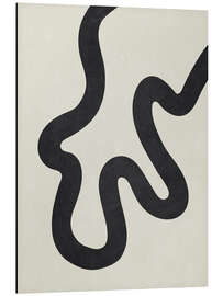 Magnettafel Minimalistische schwarze Linienkunst