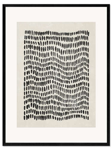 Gerahmter Kunstdruck Minimalistische Kunst