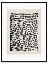 Gerahmter Kunstdruck Minimalistische Kunst