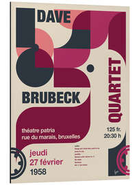 Magnettafel Dave Brubeck Quartet