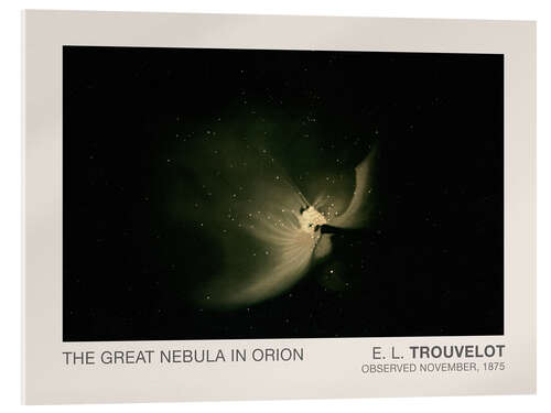 Acrylic print The Great Nebula in Orion