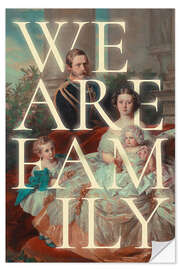 Wandsticker We are Family