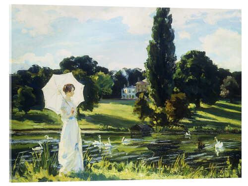 Quadro em acrílico Lynne Fontanne by the Thames, 1914