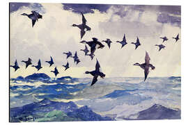 Stampa su alluminio Scoters over Water, 1924