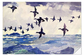 Wall sticker Scoters over Water, 1924