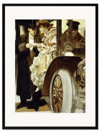 Framed art print At Your Service, 1906