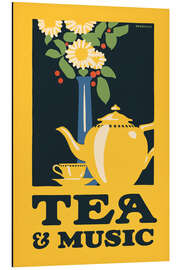 Magnettafel Tee und Musik, um 1922