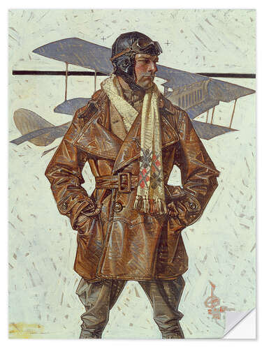 Wandsticker Airforce Pilot, 1917