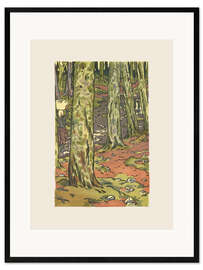 Framed art print Washing Beneath the Trees, Loguivy II