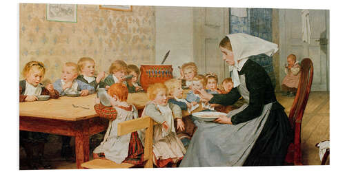 Foam board print "The Nursery", 1890