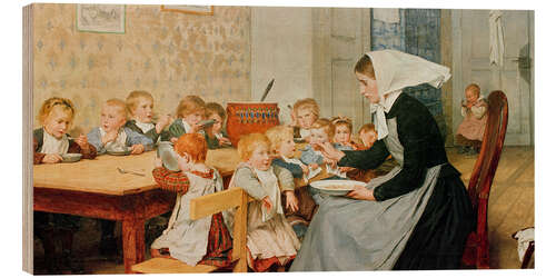 Wood print "The Nursery", 1890