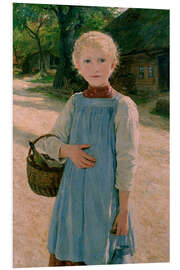 Foam board print “Girl with a jug”