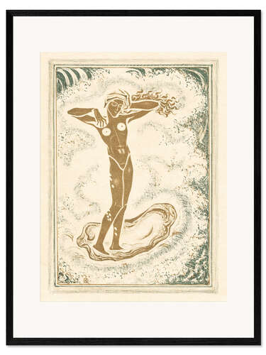 Impresión de arte enmarcada The Birth of Venus